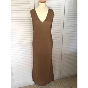 Mango Brown Maxi dress